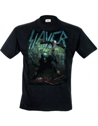 Slayer: Soldier Cross (T-Shirt Unisex Tg. S)