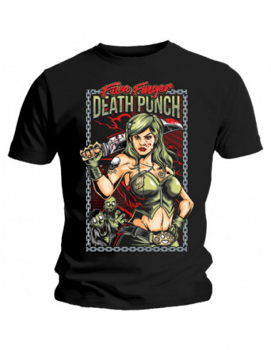 Five Finger Death Punch: Assassin (T-Shirt Unisex Tg. M)