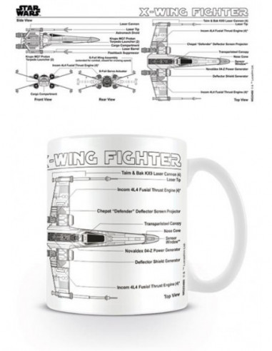 Star Wars: X Wing Fighter Sketch -Mug- (Tazza)