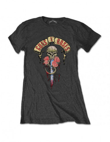 Guns N' Roses: Dripping Dagger (T-Shirt Donna Tg. XL)