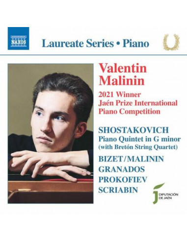 Malinin Valentin, Piano. Breton String Quartet - Piano Recital - (CD)