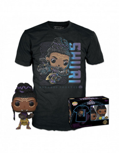 BP Legacy: Funko POP! & Tee - Shuri Tg. S