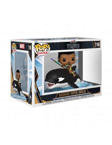 Marvel: Funko Pop! Rides (Super Deluxe) - Black Panther - Wakanda Forever - Namor With Orca