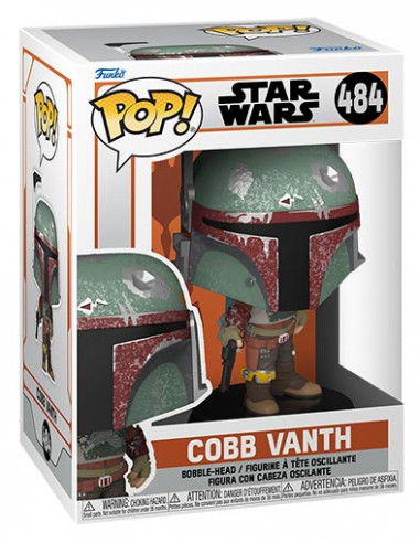 Star Wars: Funko Pop! - Mandalorian - Cobb Vanth (Bobble-Head) (Vinyl Figure 484)