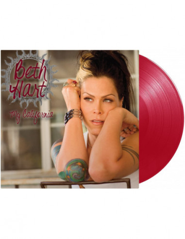 Hart Beth - My California (140 Gr Transparent Red Vinyl)