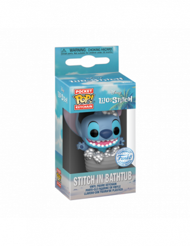 Disney: Funko Pop! Keychain - Stitch in bathtub