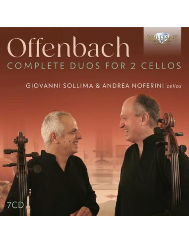 Giovanni Sollima, Andrea Noferini, Cellos. - Complete Duos For 2 Cellos (Box 7 Cd) - (CD)