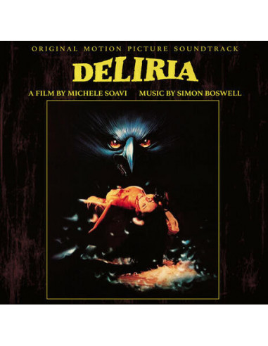 O. S. T. -Deliria, Stage Fright( Boswell Simon) - Deliria, Stage Fright (Vinyl Yellow)