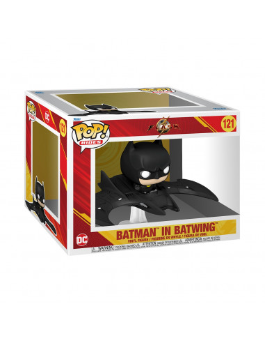 Dc Comics: Funko Pop! Rides (Super Deluxe) - The Flash - Batman In Batwing