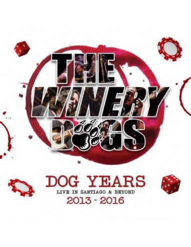 Winery Dogs The - Dog Years Live In Santiago and Beyond 2013-2016 (B.Ray-Dvd-3Cd) (Blu-ray)