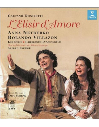 Anna Netrebko, Rolando Villazon. - L'Elisir D'Amore (Opera Completa) (Blu-ray)