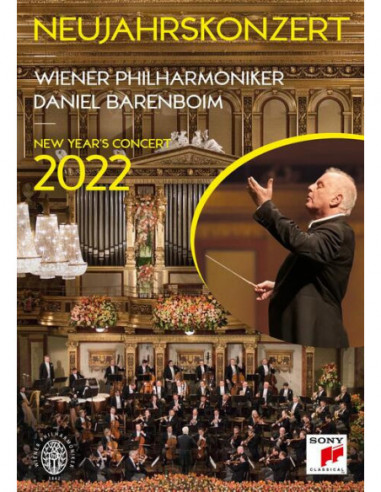 Daniel Barenboim and Wiener Philharmoniker - New Year'S Concert Neujahrskonzert 2022 (Dvd)