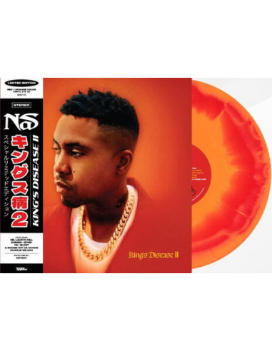 Nas - King'S Disease Ii - Red and Tangerine