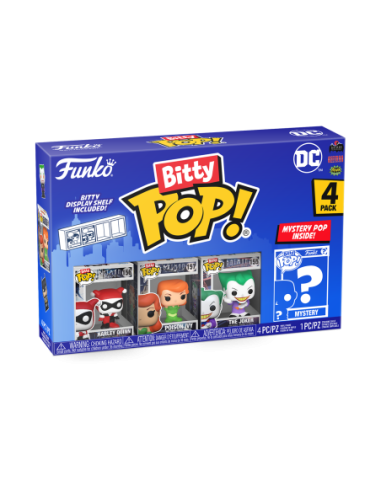 Dc Comics: Funko Bitty POP - Harley Quinn 4PK