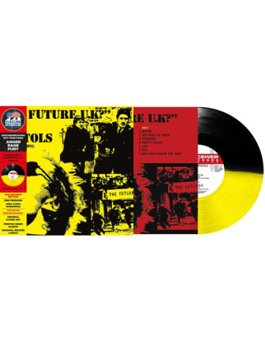 Sex Pistols - No Future Uk - Black and Yellow Vinyl