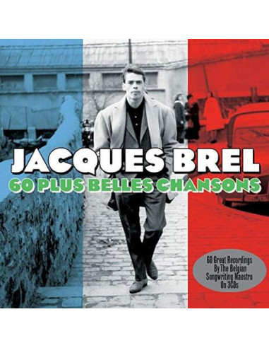 Brel Jacques - 60 Plues Belles Chansons - (CD)