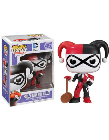 Dc Comics: Funko Pop! Heroes - Harley Quinn With Mallet (Vinyl Figure 45)