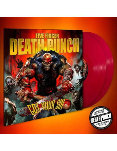 Five Finger Death Pu - Got Your Six - Opaque Red Vinyl