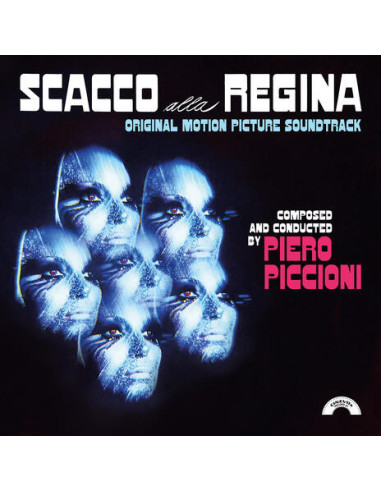 O. S. T. -Scacco Alla Regina( Piero Piccioni) - Scacco Alla Regina (140 Gr. Vinyl Clear Blue Marble Limited Edt.)