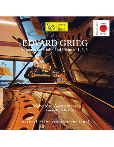 Accardo Salvatore - Grieg Sonatas For Violin And Piano (Vinyljapan)