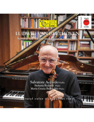 Accardo Salvatore - Beethoven Sonatas Violin and Piano 2,3 (Vinyljapan)