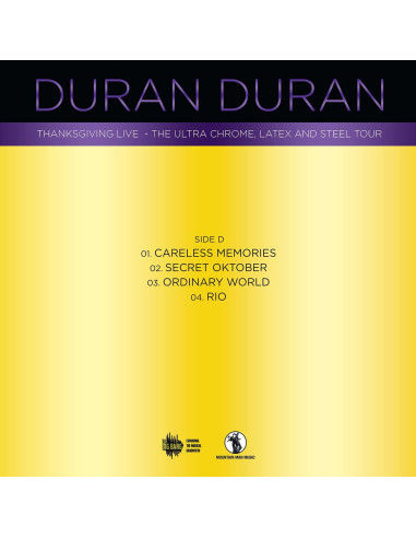 Duran Duran - Ultra Chrome,Latex & Steel Tour - Limited Edition