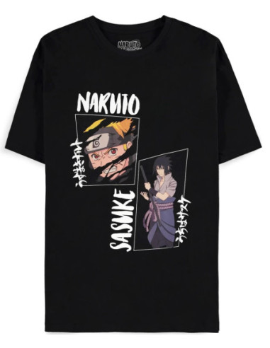 Naruto Shippuden: Men's Black 01 (T-Shirt Unisex Tg. XS)