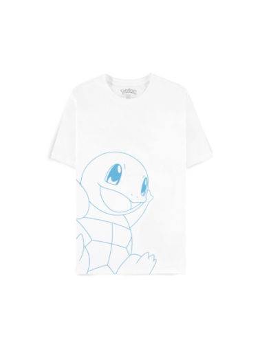 Pokemon: Squirtle White (T-Shirt Unisex Tg. XS)