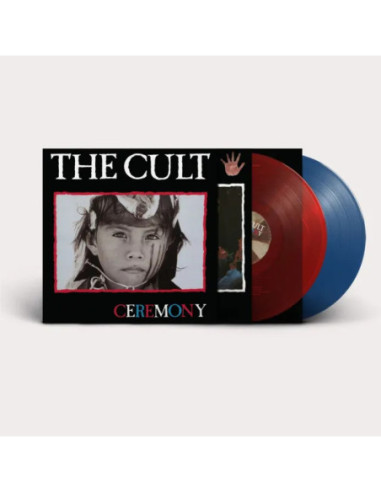 Cult The - Ceremony-Transparent Red/Blue