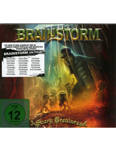 Brainstorm - Scary Creatures (Cd+Dvd) - (CD)