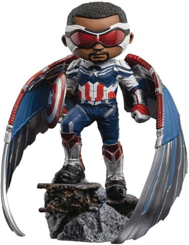 Disney: Iron Studios - Falcon and Winter Soldier Captain America Minico