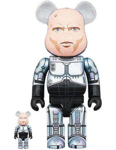 Robocop 2 Murphy Head Ver 100% and 400% Bea 2Pk