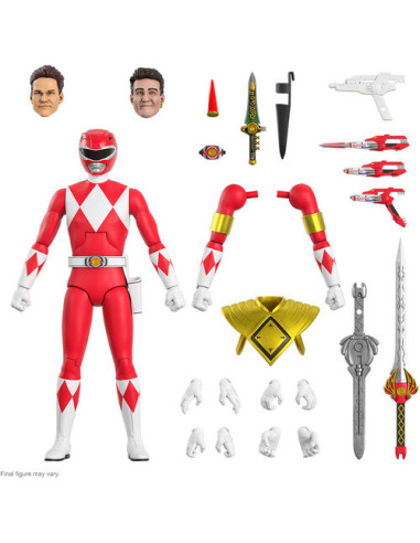 Power Rangers: Super7 - Ultimates! Wave 2 - Red Ranger