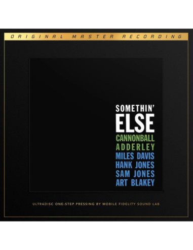 Adderley Cannonball - Somethin Else Numbered Limited Ultradisc One Step 45Rpm 2Lp Supervinyl Boxset