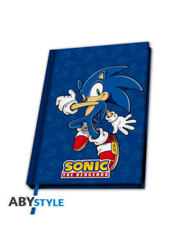 Sonic - A5 Notebook Sonic The Hedgehog X4