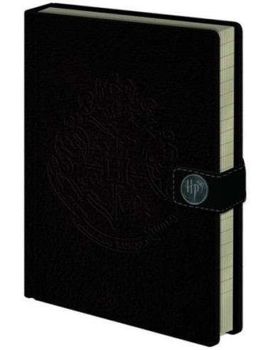 Harry Potter: Pyramid - Hogwart's Crest (Premium A5 Notebook / Quaderno)