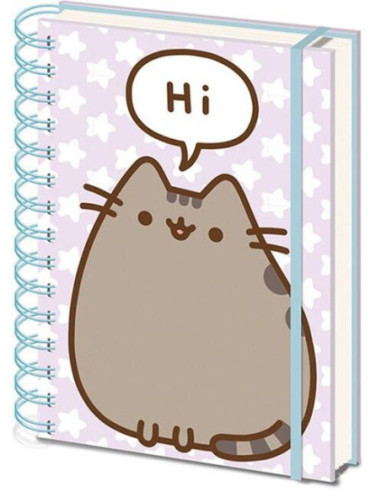 Pusheen: Pusheen Says Hi A5 Wiro Notebook (Quaderno)