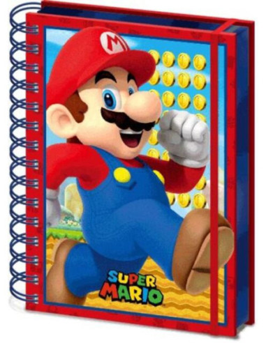 Nintendo: Super Mario 3D Cover A5 Wiro Notebook (Quaderno)