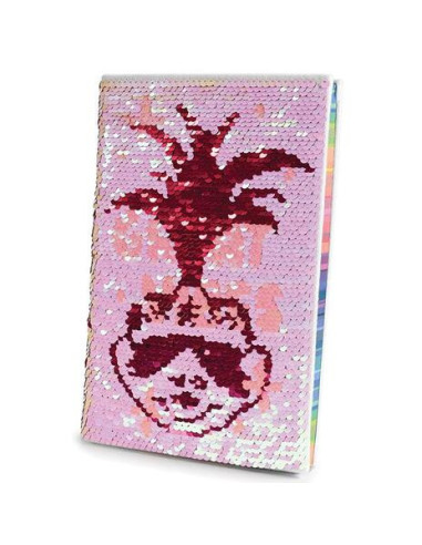 Trolls: Pyramid - World Tour - Great Vibes Sequin Flip -Premium A5 Notebook- (Quaderno)