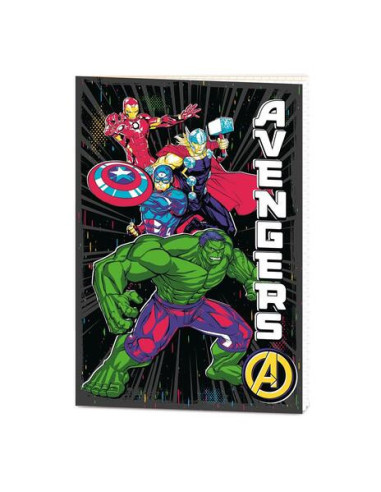 Marvel: Pyramid - Avengers Be Bold (A5 Exercise Book / Quaderno Esercizi)