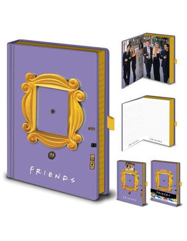 Friends: Pyramid - Frame (Premium Notebook / Quaderno)