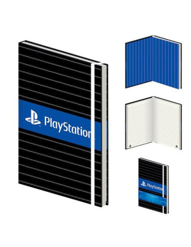 Playstation: Pyramid - Pinstripe A5 Premium Notebook (Quaderno)