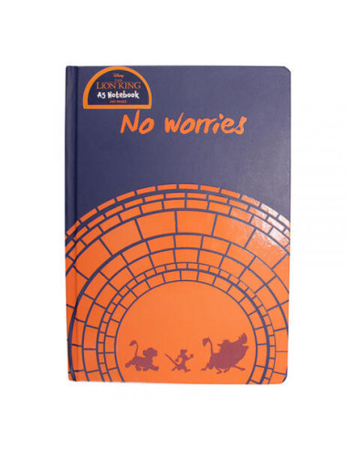 Disney: Half Moon Bay - The Lion King - No Worries (A5 Notebook / Quaderno)