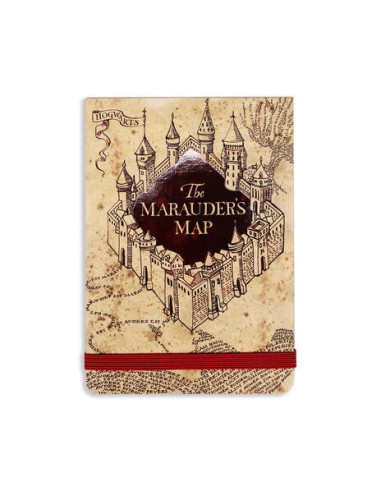 Harry Potter: Half Moon Bay - Marauders Map (Pocket Notebook / Quaderno)