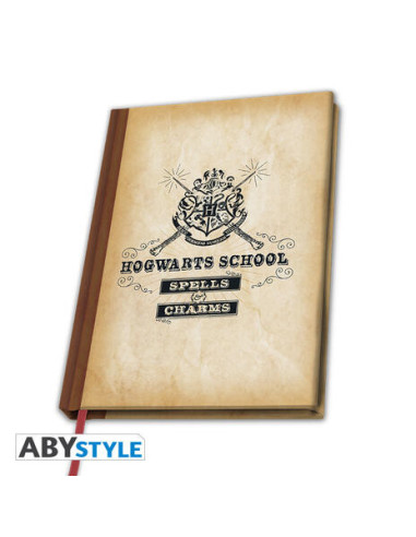 Harry Potter: ABYstyle - Hogwarts School (A5 Notebook / Quaderno)