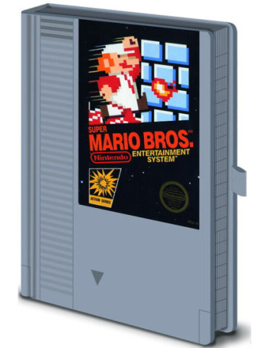 Nintendo: Pyramid - Super Mario Bros Cartridge Notebook (Quaderno)