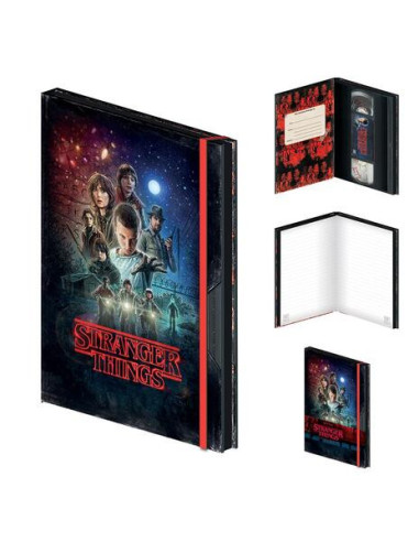 Stranger Things: Pyramid - A5 Premium Notebook (Quaderno)