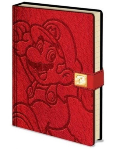 Nintendo: Pyramid - Super Mario - Jump (Premium A5 Notebook / Quaderno)