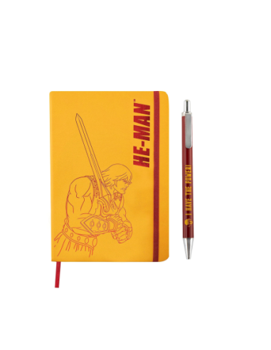 Masters Of The Universe: Cinereplicas - He-Man (Deluxe Notebook Set / Quaderno)