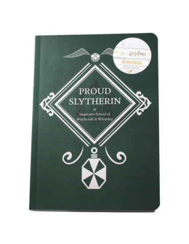 Harry Potter: Half Moon Bay - Proud Slytherin (A5 Notebook Soft / Quaderno)